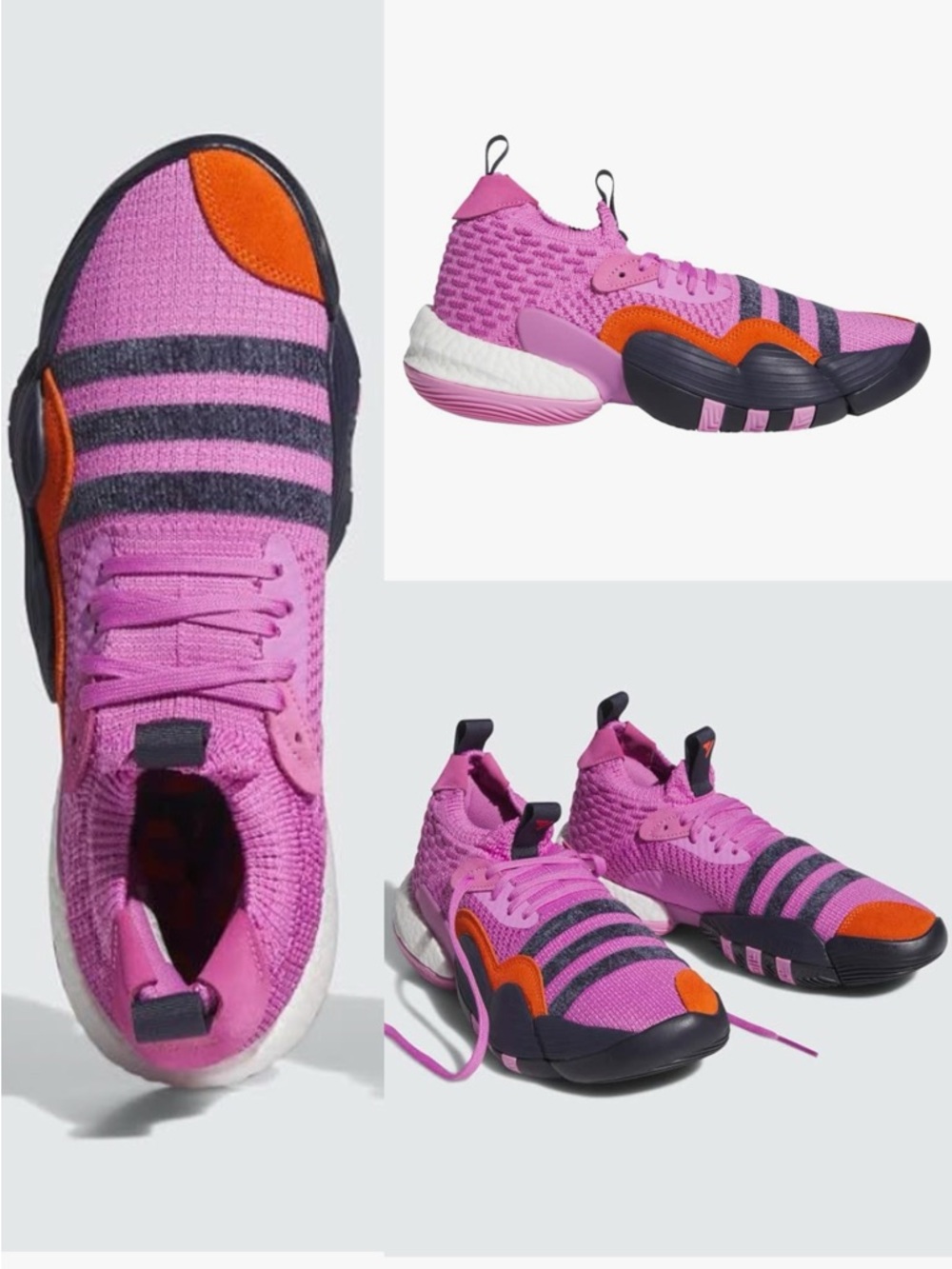 Adidas Shoes Men’s Lilac Trae Young 2.0 Basketball Stratosphere HO6483 NWT